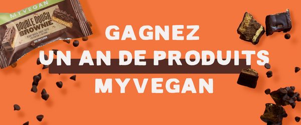 Gagnez un an de produits Myvegan
