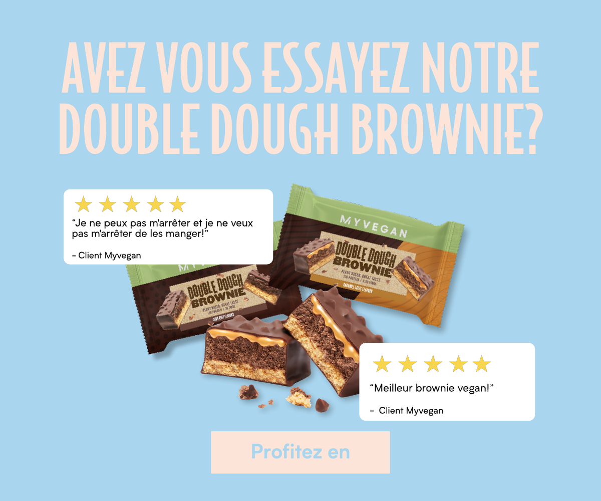 Avez vous essayé notre Double Dough Brownie ?