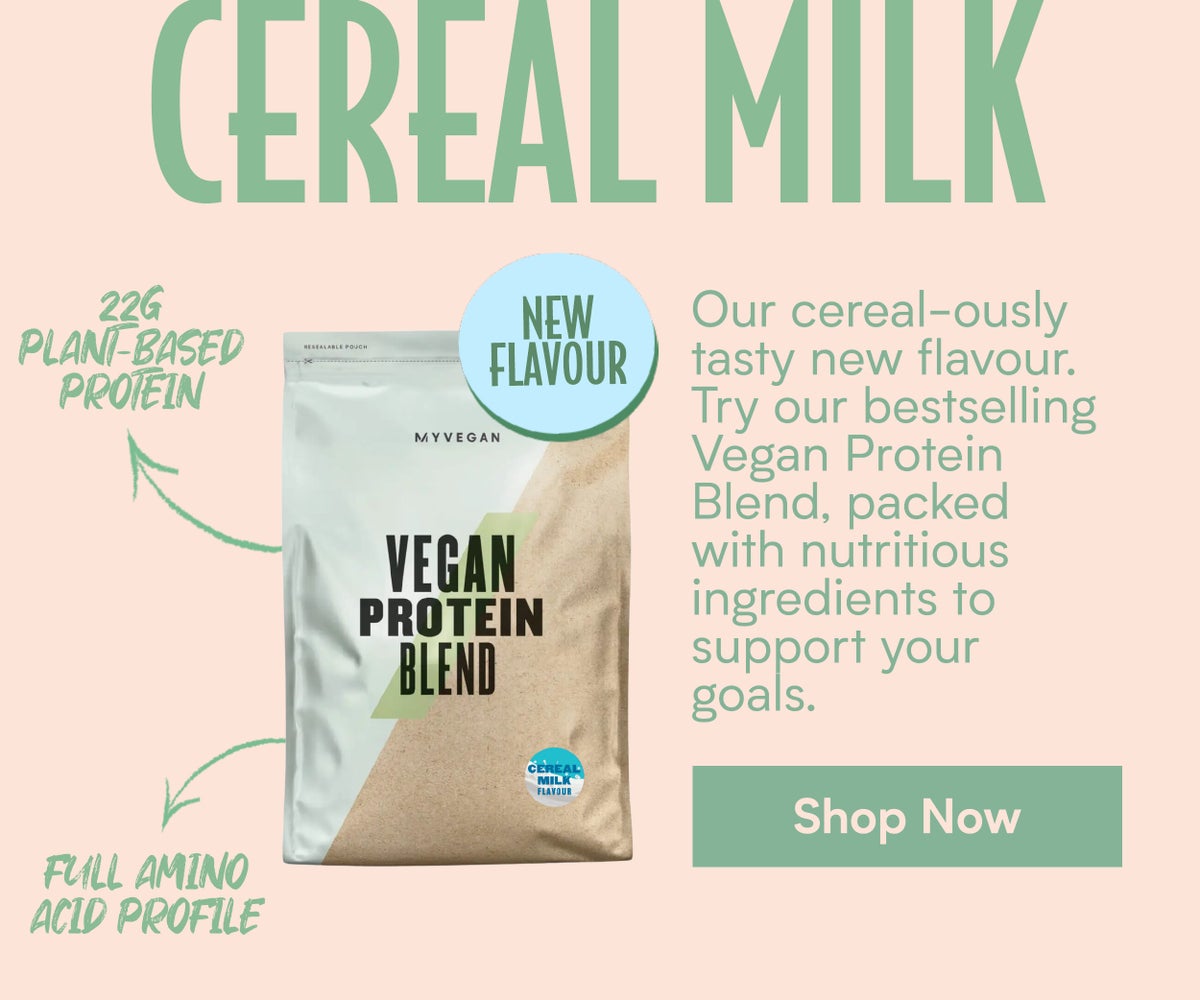 Vegan Protein Blend - Cereal Milk new flavour