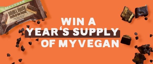 Win a year's supply of Myvegan
