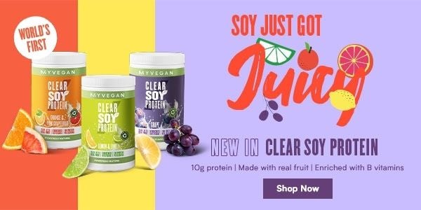 New in Clear Soy Protein