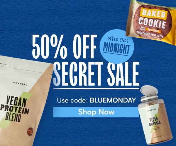 Blue Monday secret sale 50% Off  |  Code: BLUEMONDAY