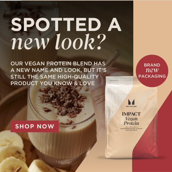 Vegan Protein Blend has a new name and look, but it's the same high-quality product you know and love.