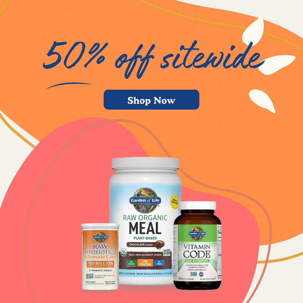 50% off sitewide