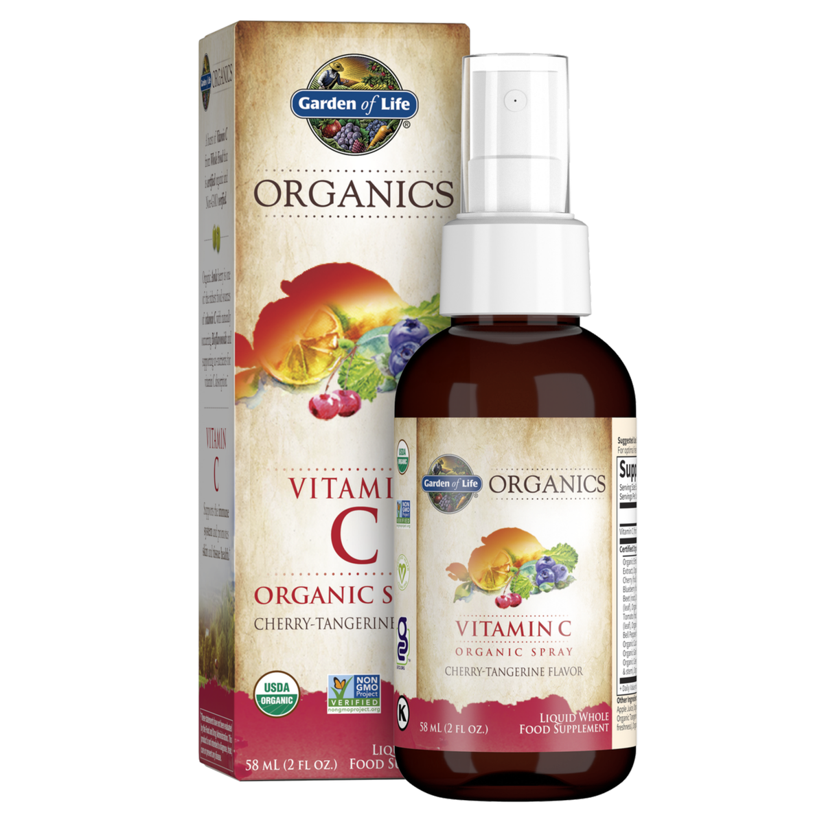 Organics Vitamin C Spray