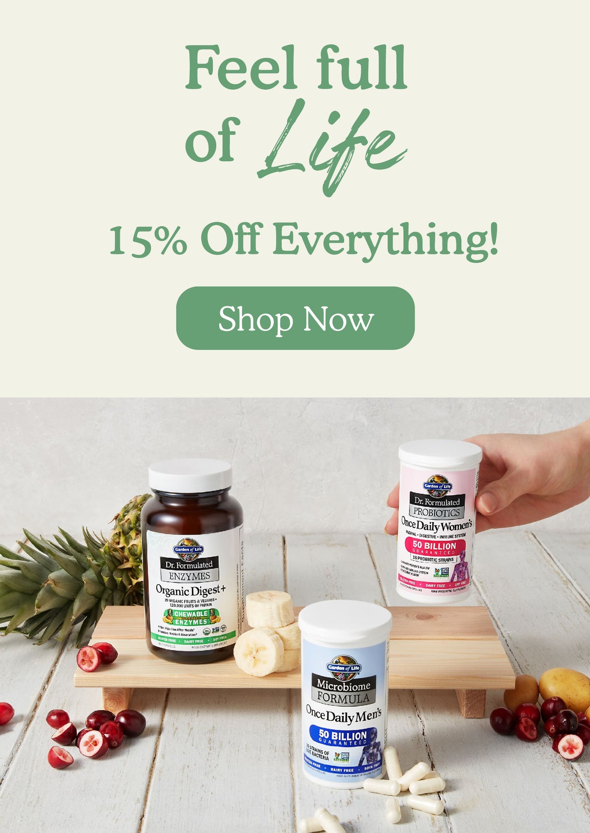 Buy One Get One Half Price!