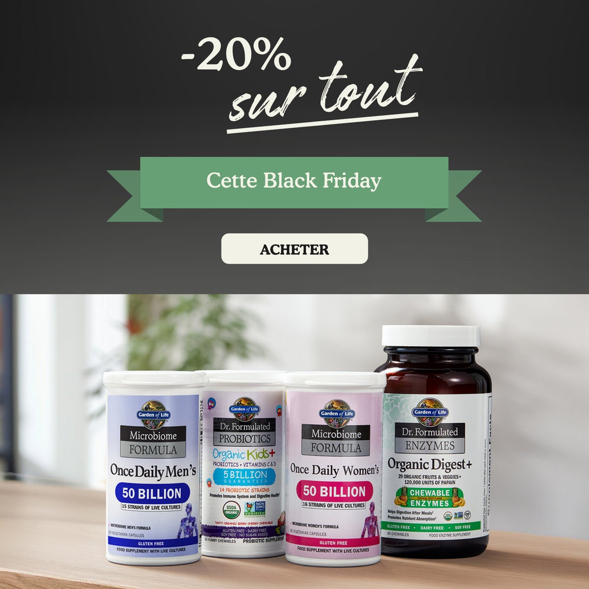 -20% SUR TOUT LE SITE