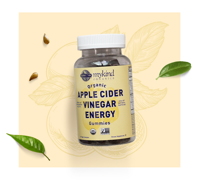 mykind Organics Apple Cider Vinegar with Caffeine