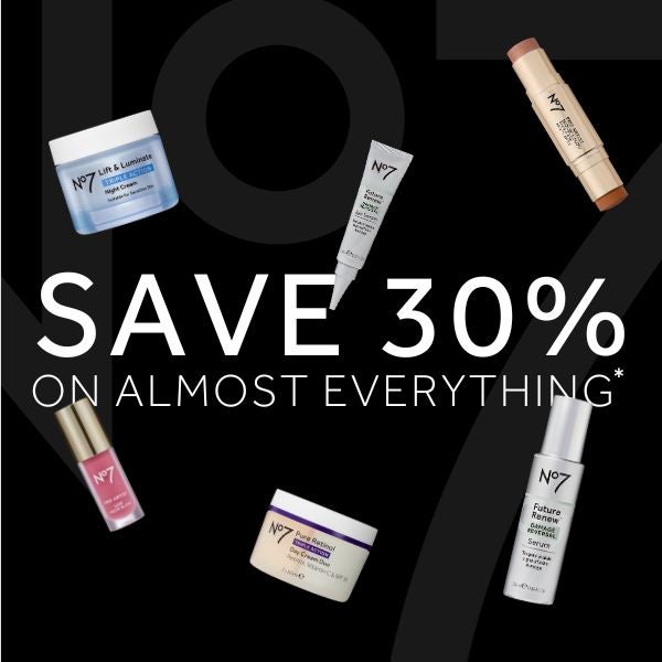 Save 30% on almost everything