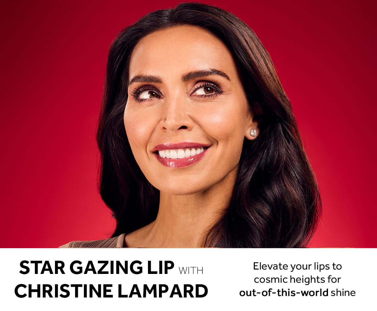Star Gazing Lip Make-Up Look with Christine Lampard