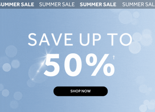 SUMMER SALE: SAVE UP TO 50% - Summer Sale starts now!