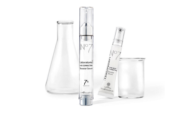 No7 Laboratories Line Correcting Booster Serum, No7 Laboratories Dark Spot Correcting Booster Serum