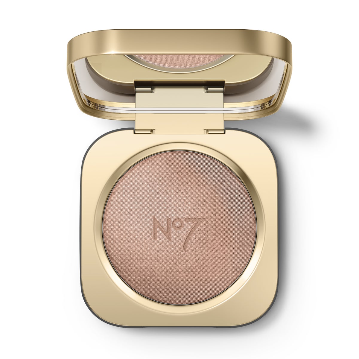 No7 Pro Artist lights, camera action eyeshadow palettes stacked on top of each other in front of a grey background