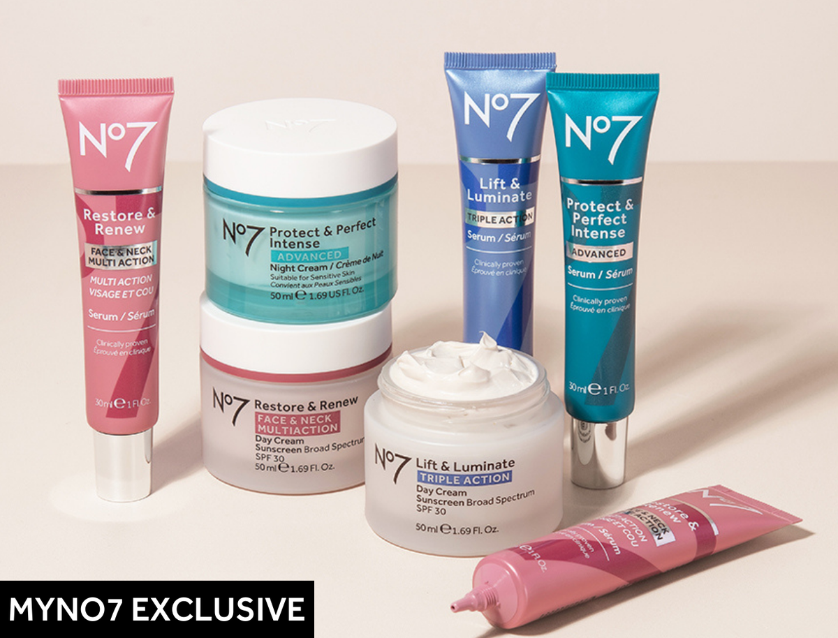 Build your skincare routine for just $40! Exclusive offer for myNo7 members only!