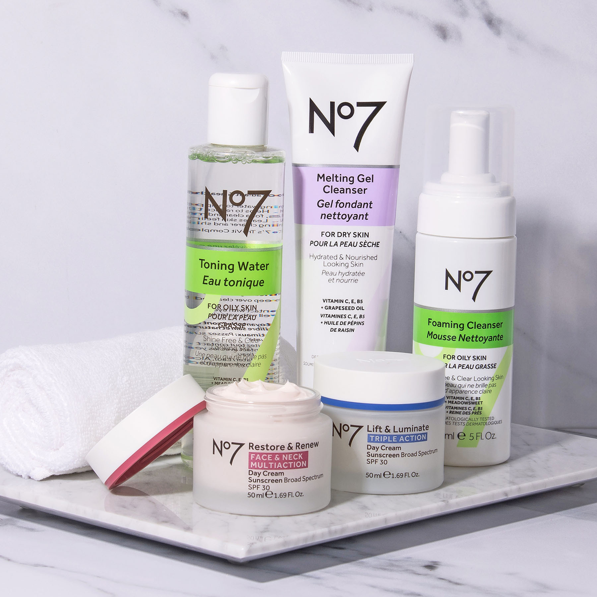 20% OFF Across Skincare Explore all No7 skincare products