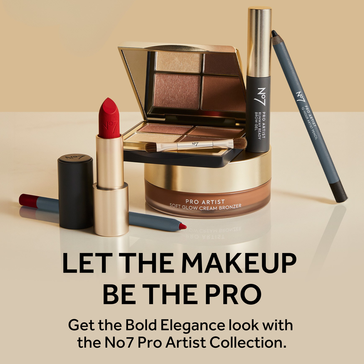 A few products from the Pro Artist collection