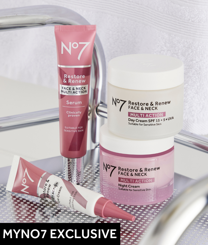 Build your skincare routine for just $40! Exclusive offer for myNo7 members only!