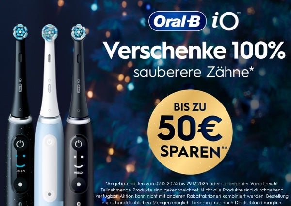 ORAL-B ADVENTSKALENDER - Jeden Tag exklusive Weihnachtsangebote