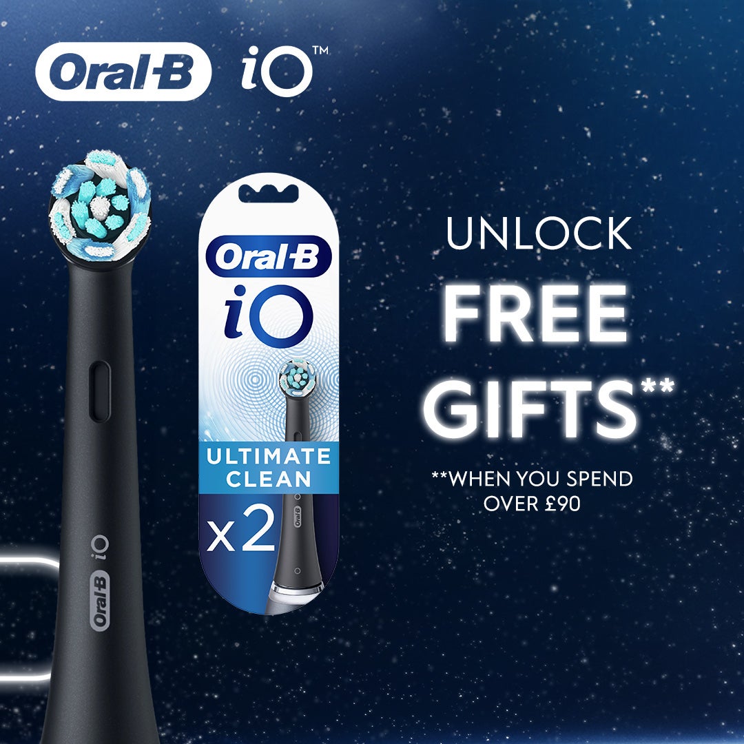✨ Shop the selected iO Electric Toothbrushes to unlock FREE refills