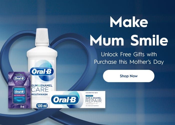 Make her smile, share the Oral B iO toothbrushes with Mum!