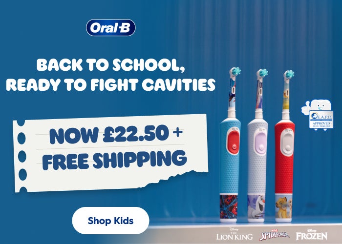Shop Kids Electric Toothbrush at only £22.5 and enjoy the Free Delivery!!!