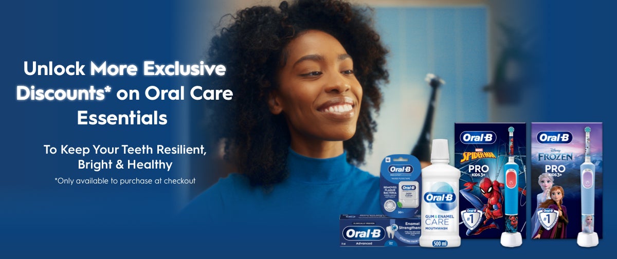 Exclusive Offer: unlock more exclusive discounts on oral care essentials! *only available to purchase at checkout