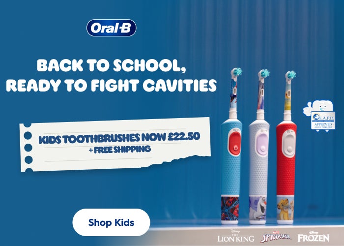 Shop Kids Electric Toothbrush at only £22.5 and enjoy the Free Delivery!!!