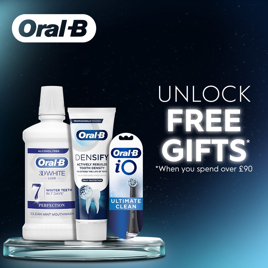 Shop the selected Electric Toothbrushes and UNLOCKED our Stackable FREE gifts!