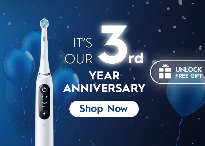 Oral-B 3rd Year - unlock free gift - SHOP NOW