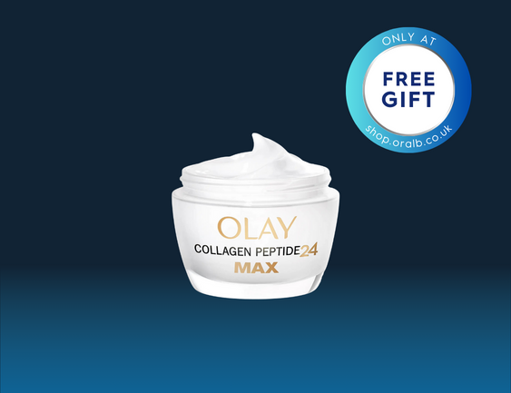 Premium Exclusive Gift! Enjoy a free Olay collagen moisturiser when you buy selected iO toothbrushes