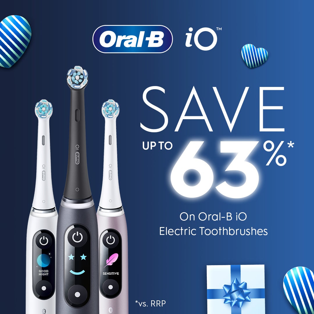 Shop up to 63% off on selected Electric Toothbrushes and REDEEMED your Father's Day FREE GIFTS!