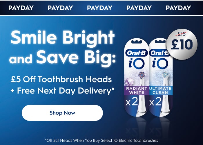 Smile Bright and Save Big: £5 OFF Toothbrush Heads + Free Next Day Delivery