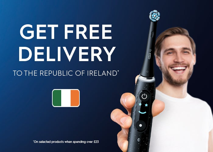Get free delivery to the republic of Ireland - On selected products when spending over 23