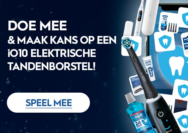 Do Mee & Maak Kans Op Een iO10 Elektrische Tandenborstel