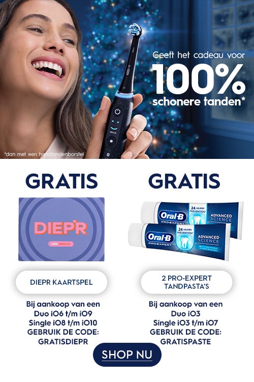 Geeft het cadeau voor 100% schonere tanden & ontvan een GRATIS cadeau. Shop Nu.