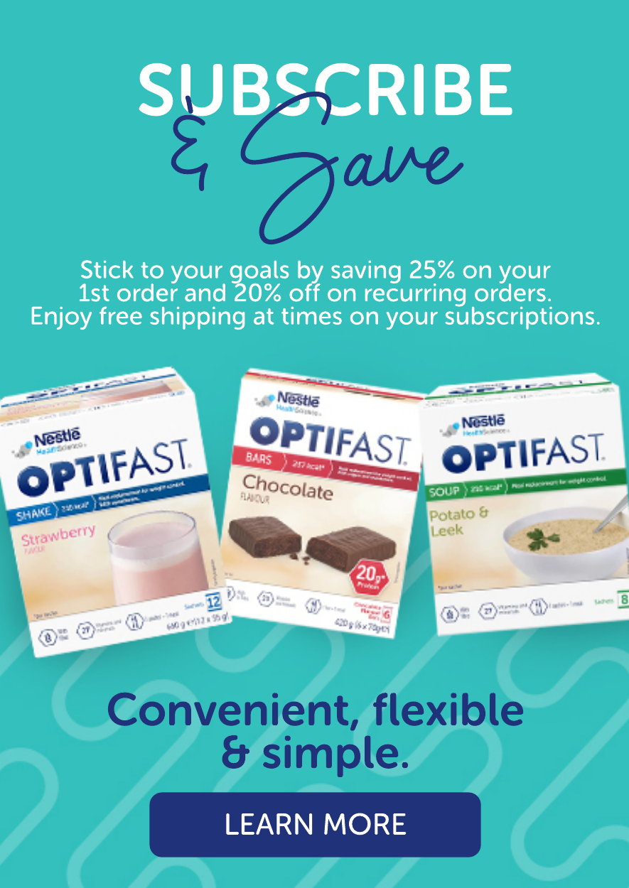 Subscribe and Save on All OPTIFAST Products!