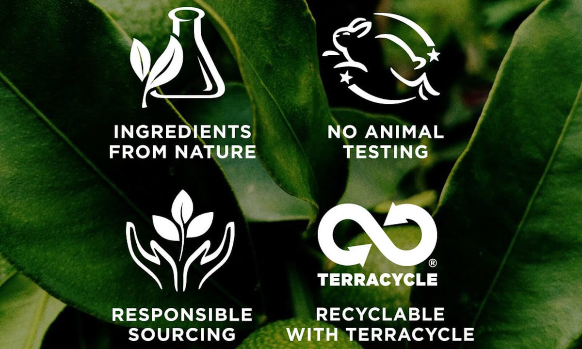 Burt's Bees always used ingredients from nature, never tests on animals, responsibly sources ingredients and uses recyclable packing