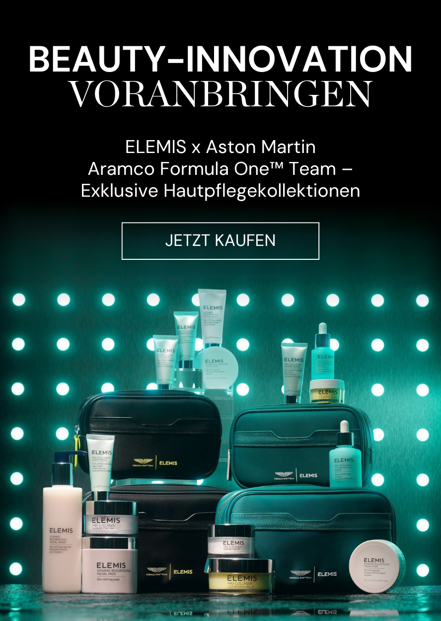 ELEMIS x Aston Martin Aramco Formula One™ Team Kollektionen