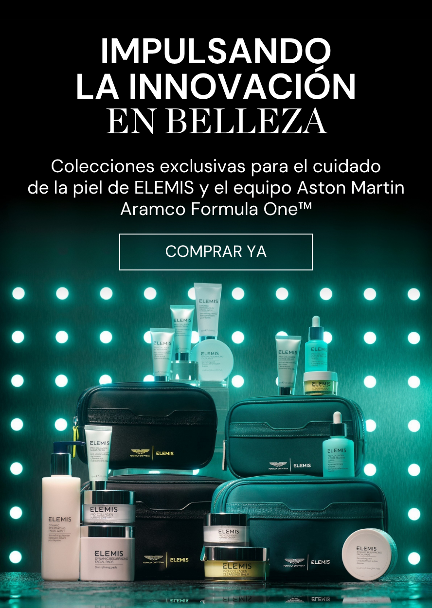 Colecciones de ELEMIS y el equipo Aston Martin Aramco Formula One™