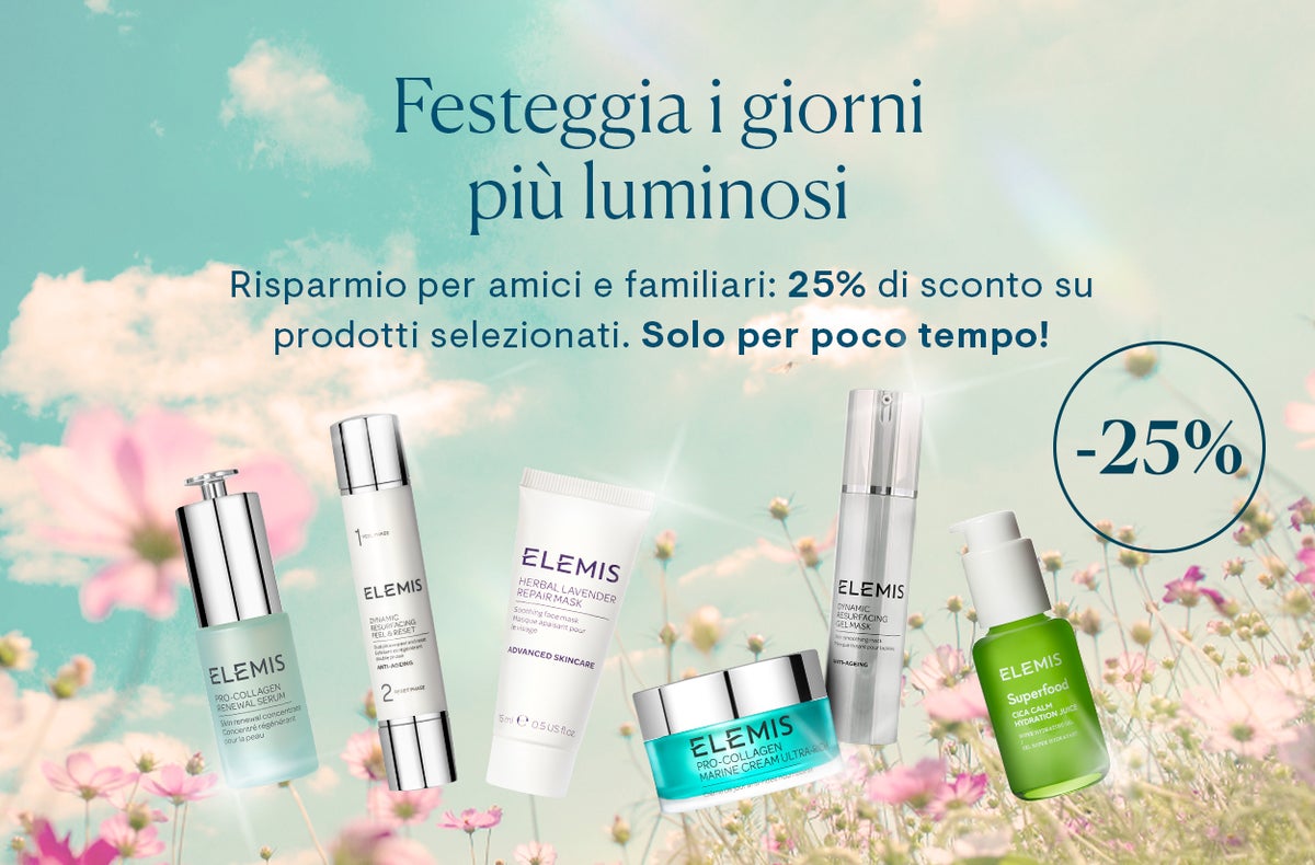 25% sconto prodotti selezionati