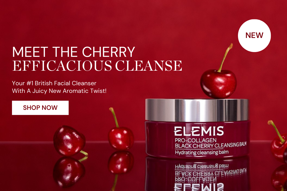 MEET THE CHERRY EFFICACIOUS CLEANSE ​| Your #1 British Facial Cleanser With A Juicy New Aromatic Twist!
