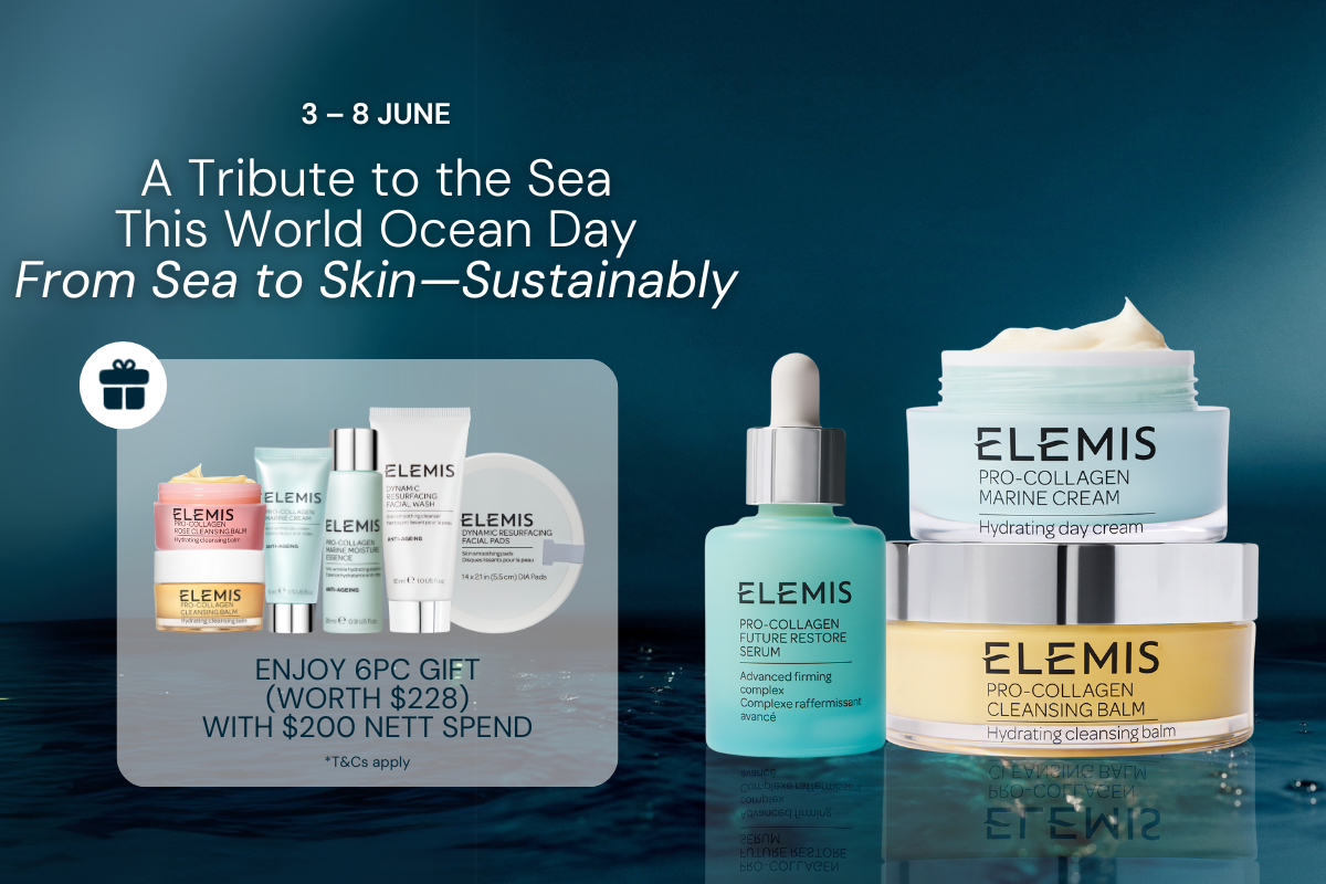 A Tribute to the Sea​  This World Ocean Day​ From Sea to Skin—Sustainably​