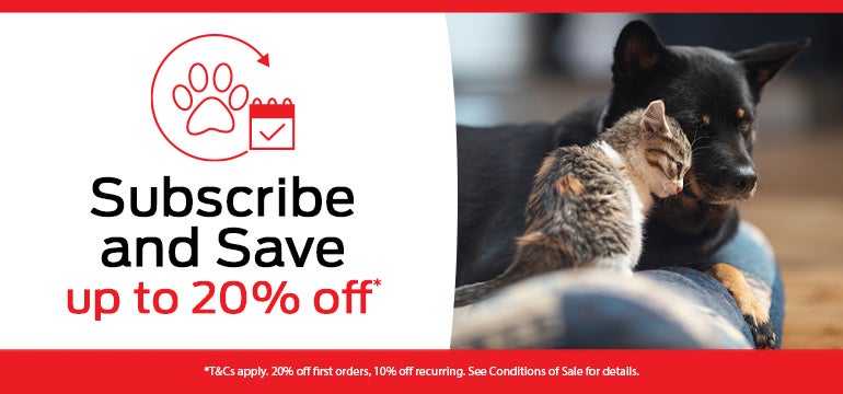 subscribe and save 20% off first order and 10% on recurring ones