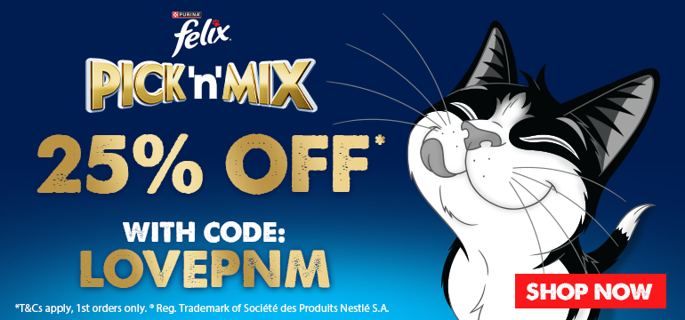 Mix & Match Your Favourite Felix & GOURMET Flavours. Here to stay.