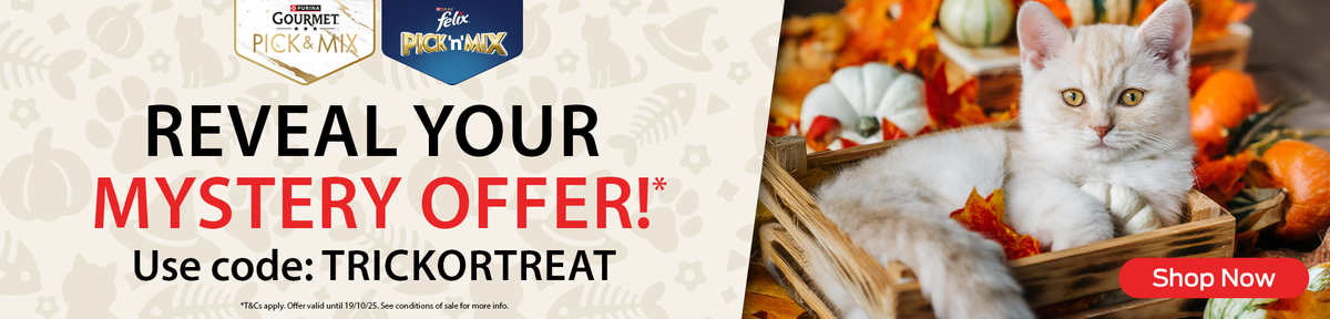 Reveal your mystery offer! Use code: TRICKORTREAT