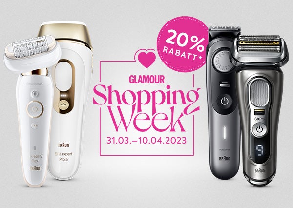 Glamour Shopping Week 2. Oktober bis 10. Oktober - 20% Rabatt