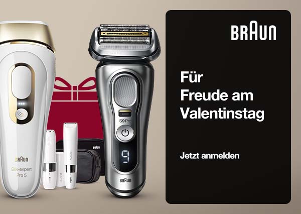 Für Freude am Valentinstag - Jetzt anmelden