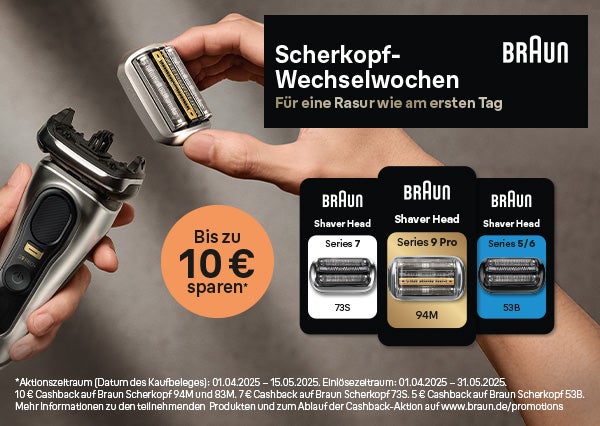 Rasierzubehör für Braun Rasierer