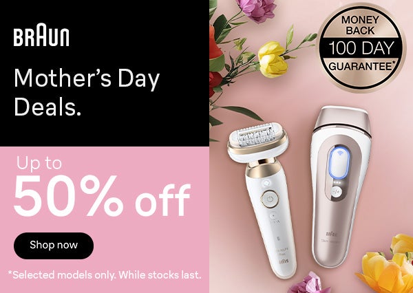 Mother's Day Deals Up to 50% off