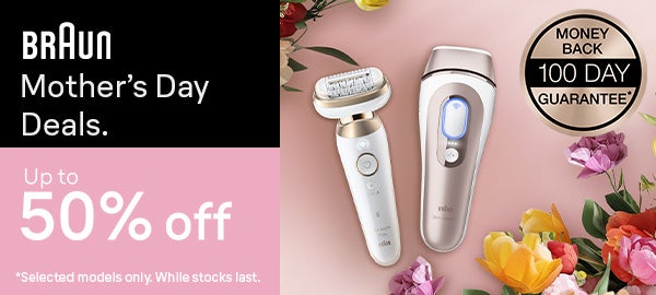 Mother's Day Deals Up to 50% off